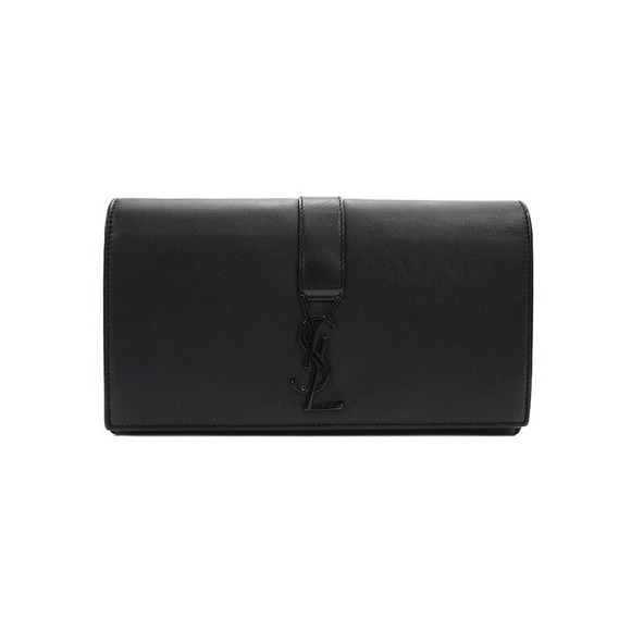 Saint Laurent Flap Bifold Wallet PARIS YSL Long - Picture 1 of 5